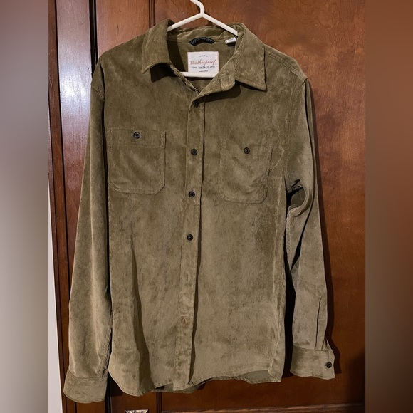 Weatherproof Vintage button up velvet shirt - Picture 3 of 8